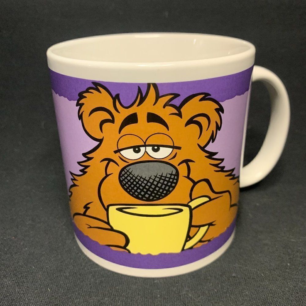 𝅺FUZZY Bear Coffee Mug In Very Good Condition